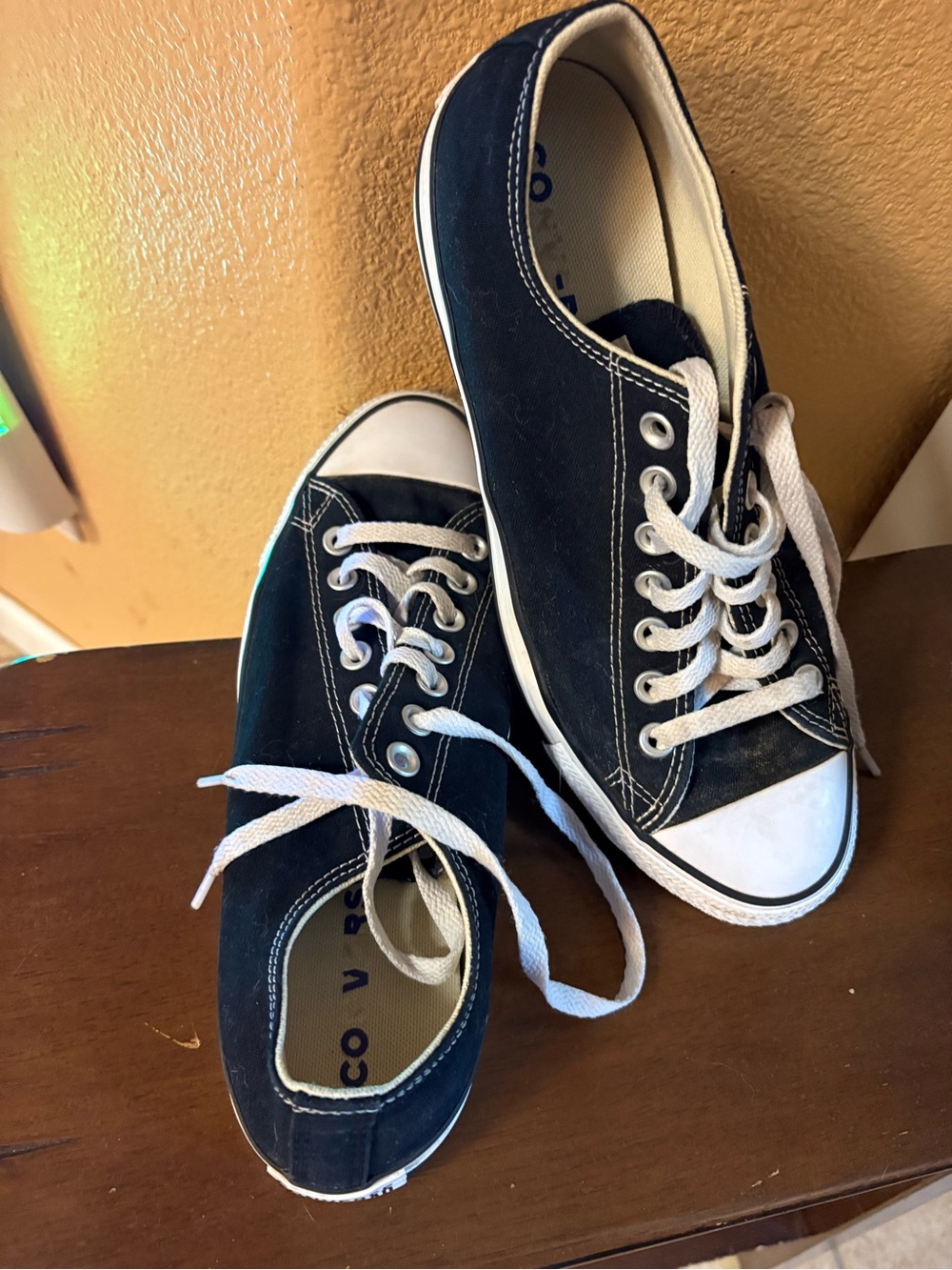 Classic Black Canvas Low-Top Converse